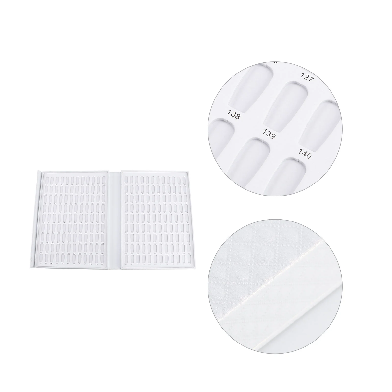 Professional 216 Colors Nail Polish Display Chart Nail Polish Color Board Nail Art Salon Set (White)
Professional 216 Colors Nail Polish Display Chart Nail Polish Color Board Nail Art Salon Set (White)