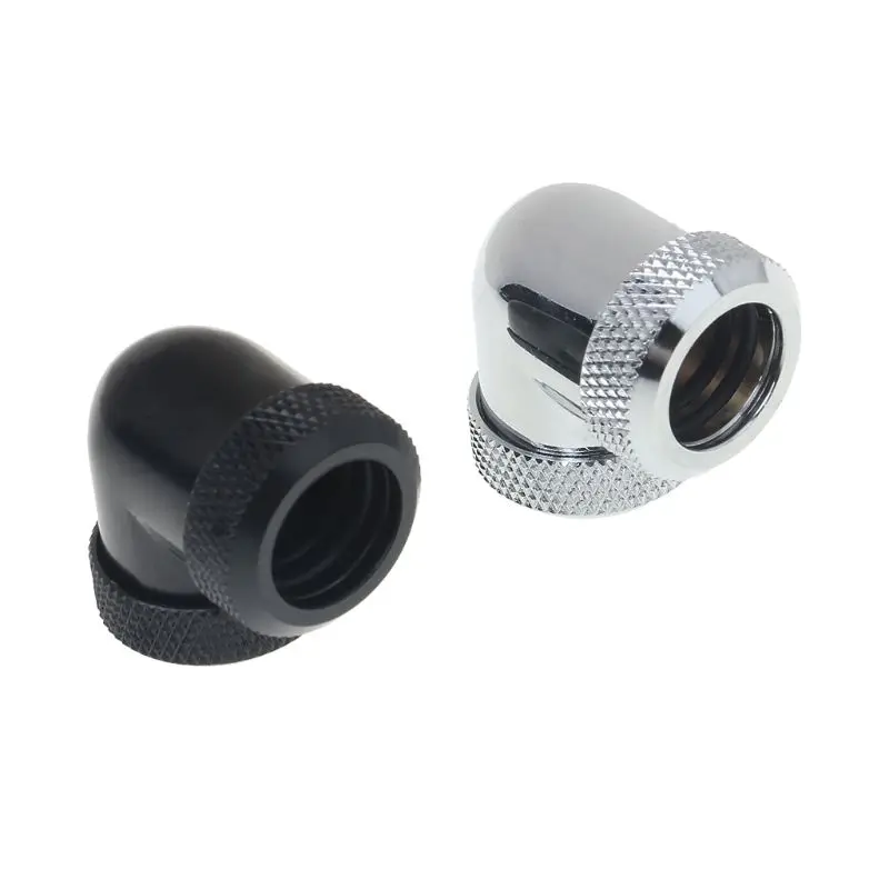 Water Cooling G1/4 Thread 90 Degree Elbow Adapter Tube Connector 14mm Rigid Hard Tube Connector Water Block Fittings
Water Cooling G1/4 Thread 90 Degree Elbow Adapter Tube Connector 14mm Rigid Hard Tube Connector Water Block Fittings