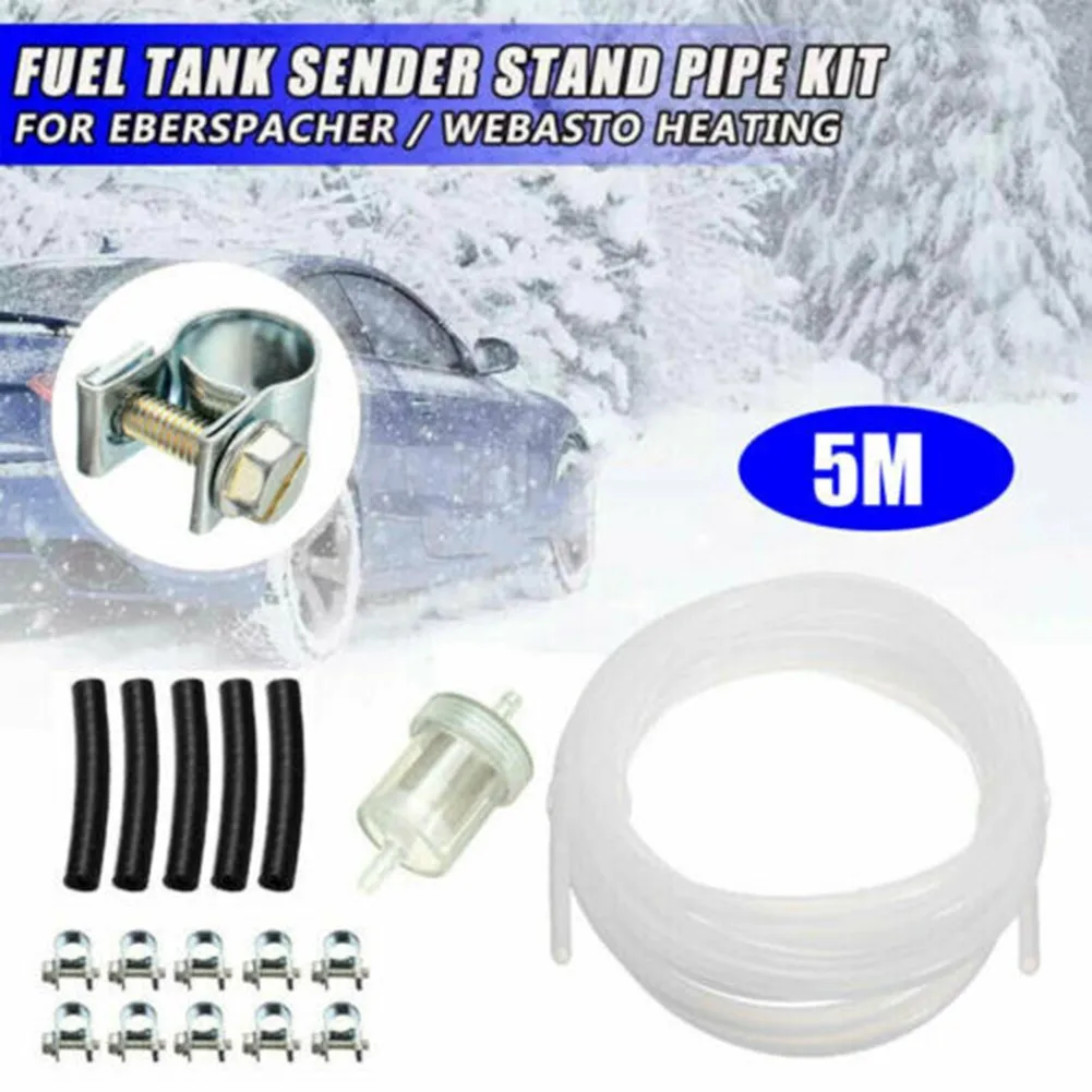 1 X Fuel Line+5 X Fuel Connction Hose+10 X Hose Clips+1 X Diesel Fuel Filter For Webasto Eberspacher Diesel Heater Hose Clamp
1 X Fuel Line+5 X Fuel Connction Hose+10 X Hose Clips+1 X Diesel Fuel Filter For Webasto Eberspacher Diesel Heater Hose Clamp