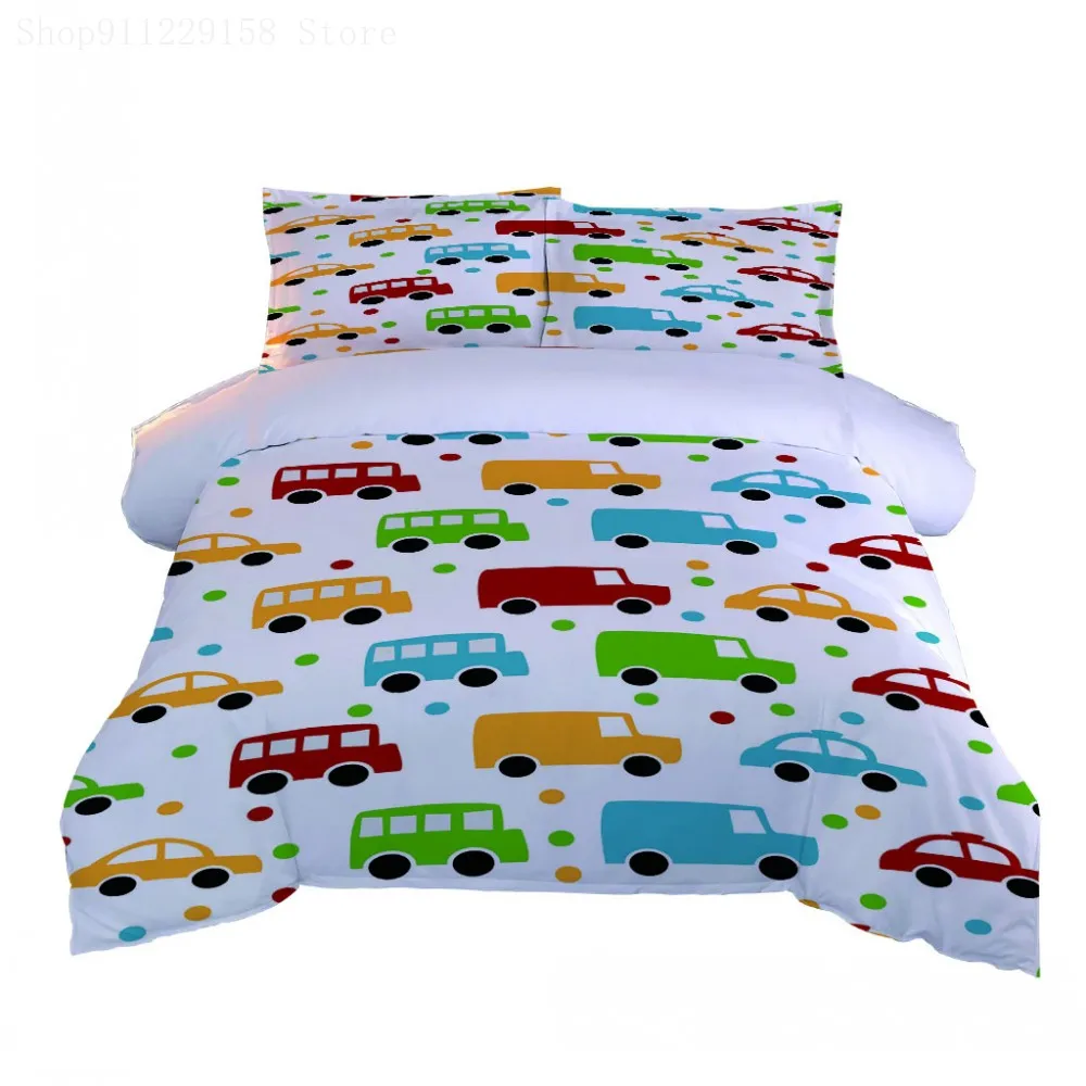 3Pcs Car Pictures kawaii Bedding Set Luxury Queen Size Bed Sheets Children Quilt Soft Comforter Cotton Bedding Sets For Child
3Pcs Car Pictures kawaii Bedding Set Luxury Queen Size Bed Sheets Children Quilt Soft Comforter Cotton Bedding Sets For Child