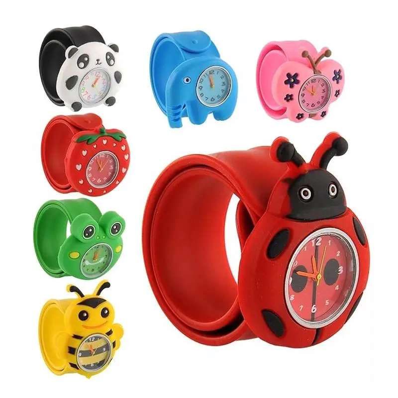 3d Dinosaur Children's Cartoon Watch Silicone Silicone Children's Watch Slap Watch Aquatic Animal Children's Clock Creative Quar
3d Dinosaur Children's Cartoon Watch Silicone Silicone Children's Watch Slap Watch Aquatic Animal Children's Clock Creative Quar