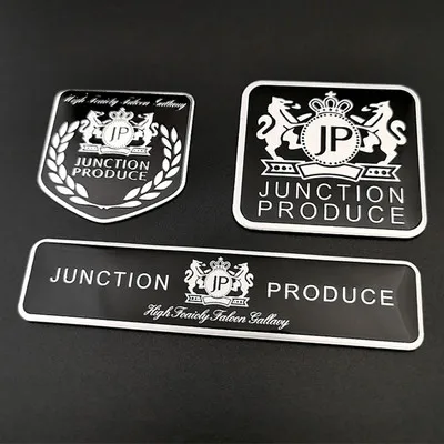 1 шт., 3d-эмблема из алюминия
1 шт., 3d-эмблема из алюминия