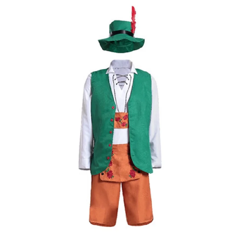 New Adult Man Oktoberfest Costume Bavarian Renaissance Medieval Octoberfest German Traditional Festival Beer Halloween for Men
New Adult Man Oktoberfest Costume Bavarian Renaissance Medieval Octoberfest German Traditional Festival Beer Halloween for Men