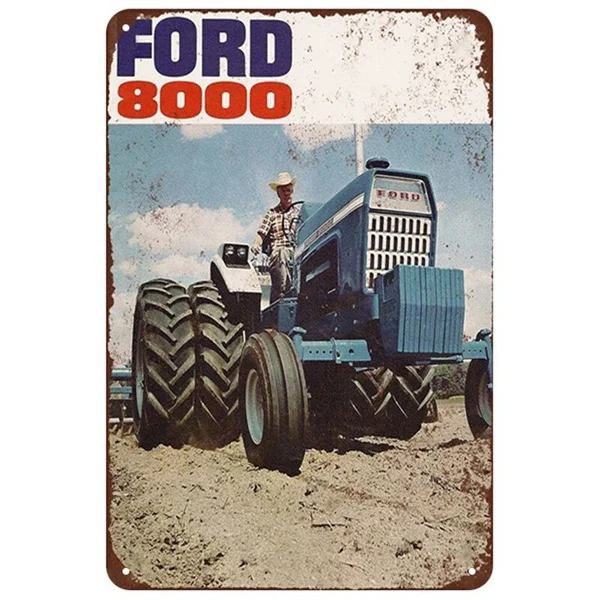 Ford Tractor Plaque Metal Vintage Tin Sign Farm Countryside Shabby Chic Decor Metal Signs
Ford Tractor Plaque Metal Vintage Tin Sign Farm Countryside Shabby Chic Decor Metal Signs