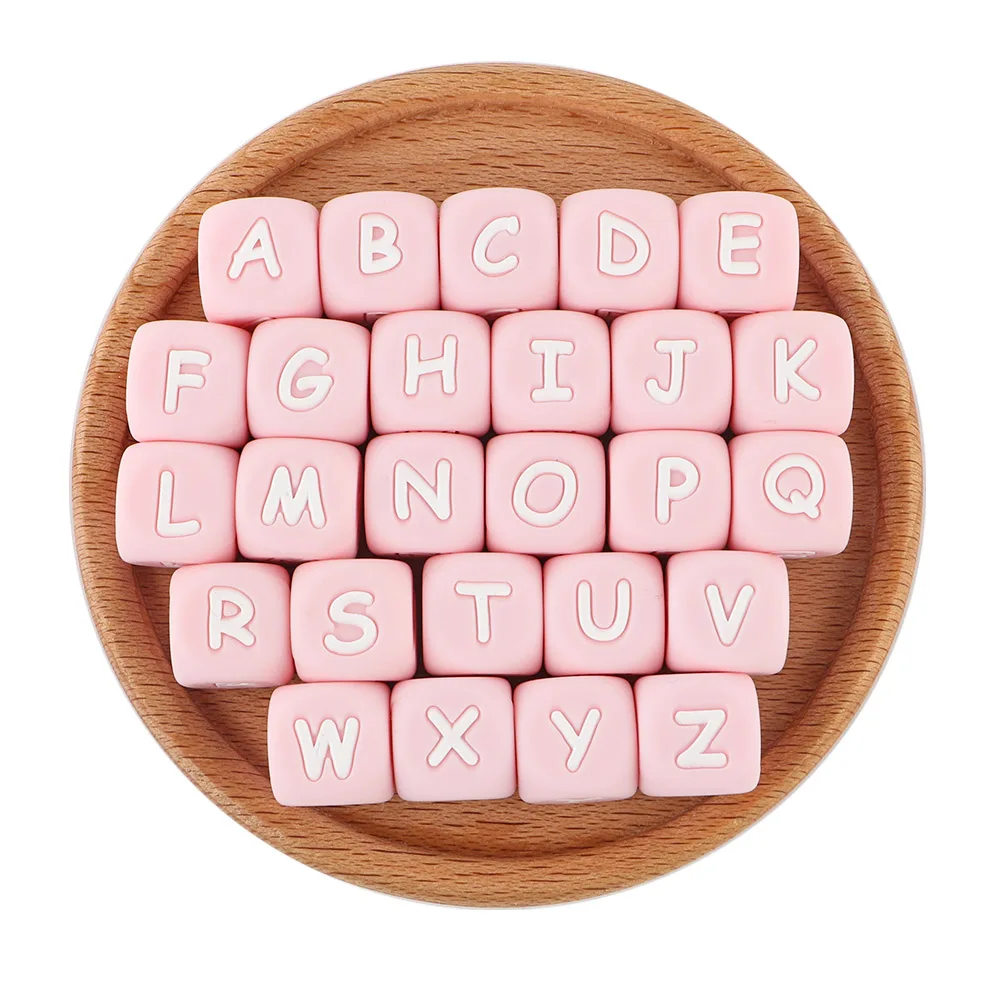 Sunrony 200Pcs 12mm Pink English Alphabet Silicone Beads Baby Teethers DIY Pacifier Necklace Accessories Chewable Nursing Toys
Sunrony 200Pcs 12mm Pink English Alphabet Silicone Beads Baby Teethers DIY Pacifier Necklace Accessories Chewable Nursing Toys