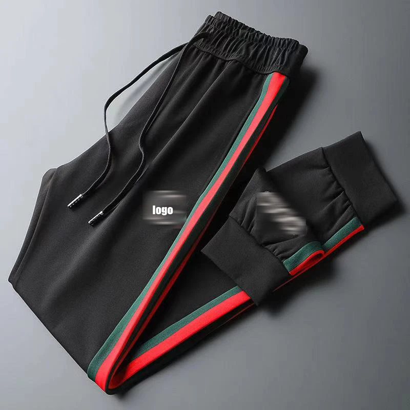 New European and American casual embroidered pants, light luxury men's pants, autumn sports pants, trendy wild loose pants
New European and American casual embroidered pants, light luxury men's pants, autumn sports pants, trendy wild loose pants