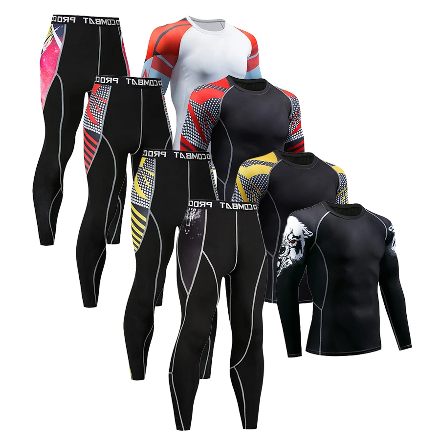 High quality new male thermal underwear compression sets fleece sweat quick drying thermal underwear Men's running t-shirts
High quality new male thermal underwear compression sets fleece sweat quick drying thermal underwear Men's running t-shirts