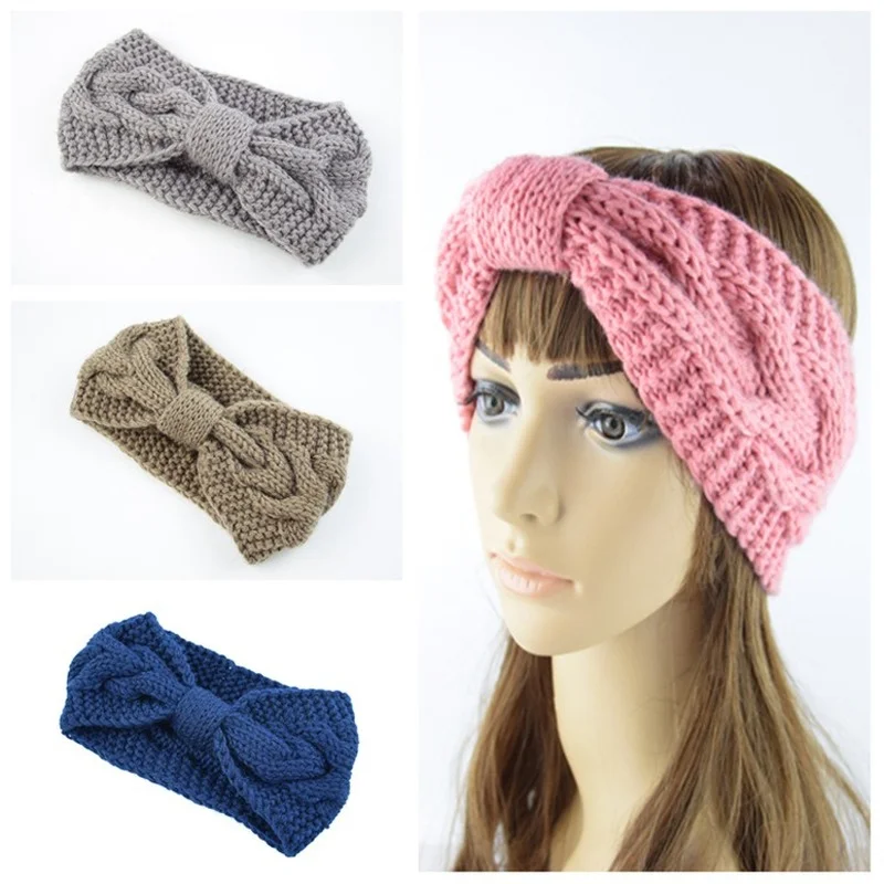 Headbands European And American Braid Bow Knitting Hair Band Wool Head Ear Protector Hand-made Hair Accessories To Keep Warm 398
Headbands European And American Braid Bow Knitting Hair Band Wool Head Ear Protector Hand-made Hair Accessories To Keep Warm 398