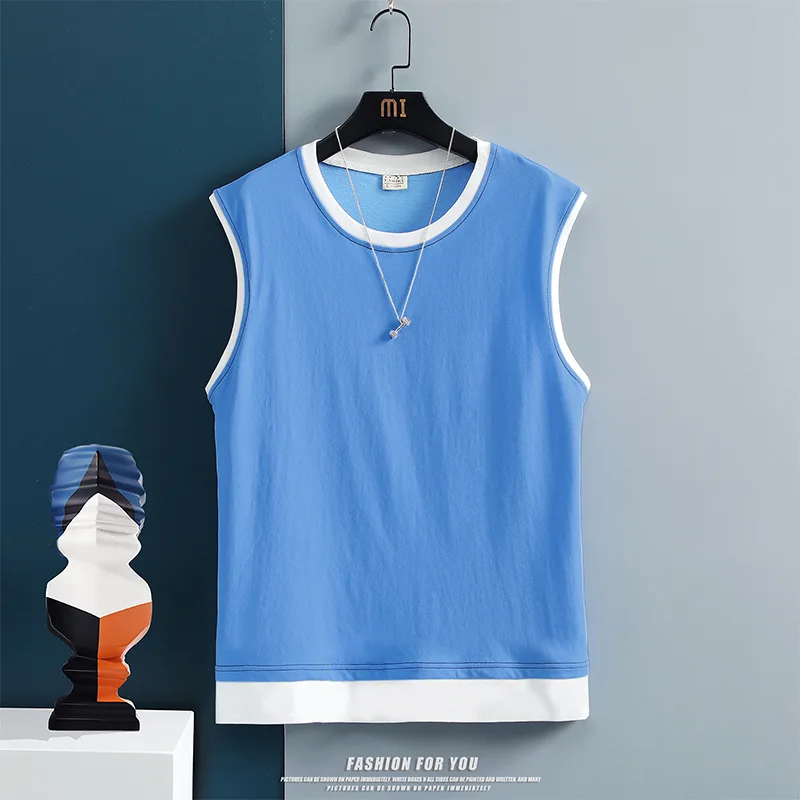 Summer Men's Vests Casual Ice Cotton Vest Solid Loose Top Sports Shirt Men Vest Sleeveless T-shirt Man Outwdoor Clothing M-4XL
Summer Men's Vests Casual Ice Cotton Vest Solid Loose Top Sports Shirt Men Vest Sleeveless T-shirt Man Outwdoor Clothing M-4XL