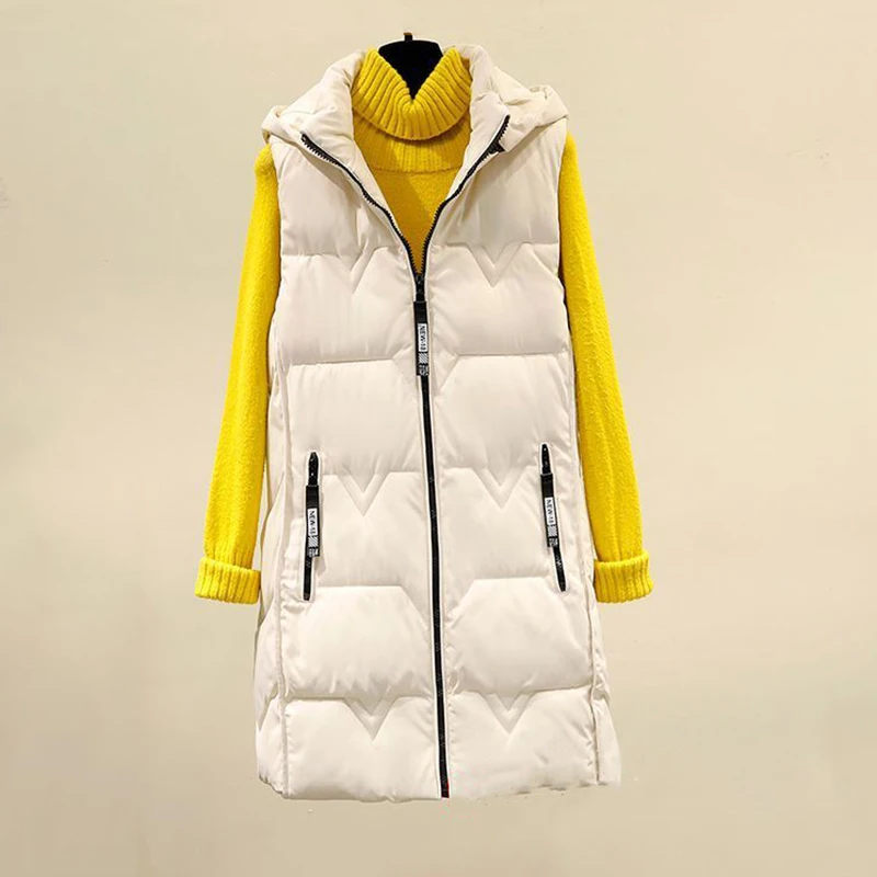 2021 Plus Size 3XL Hooded Vest Coat Women Down Cotton Long Vest Women Mid-Length Detachable Hat Vest Jacket
2021 Plus Size 3XL Hooded Vest Coat Women Down Cotton Long Vest Women Mid-Length Detachable Hat Vest Jacket