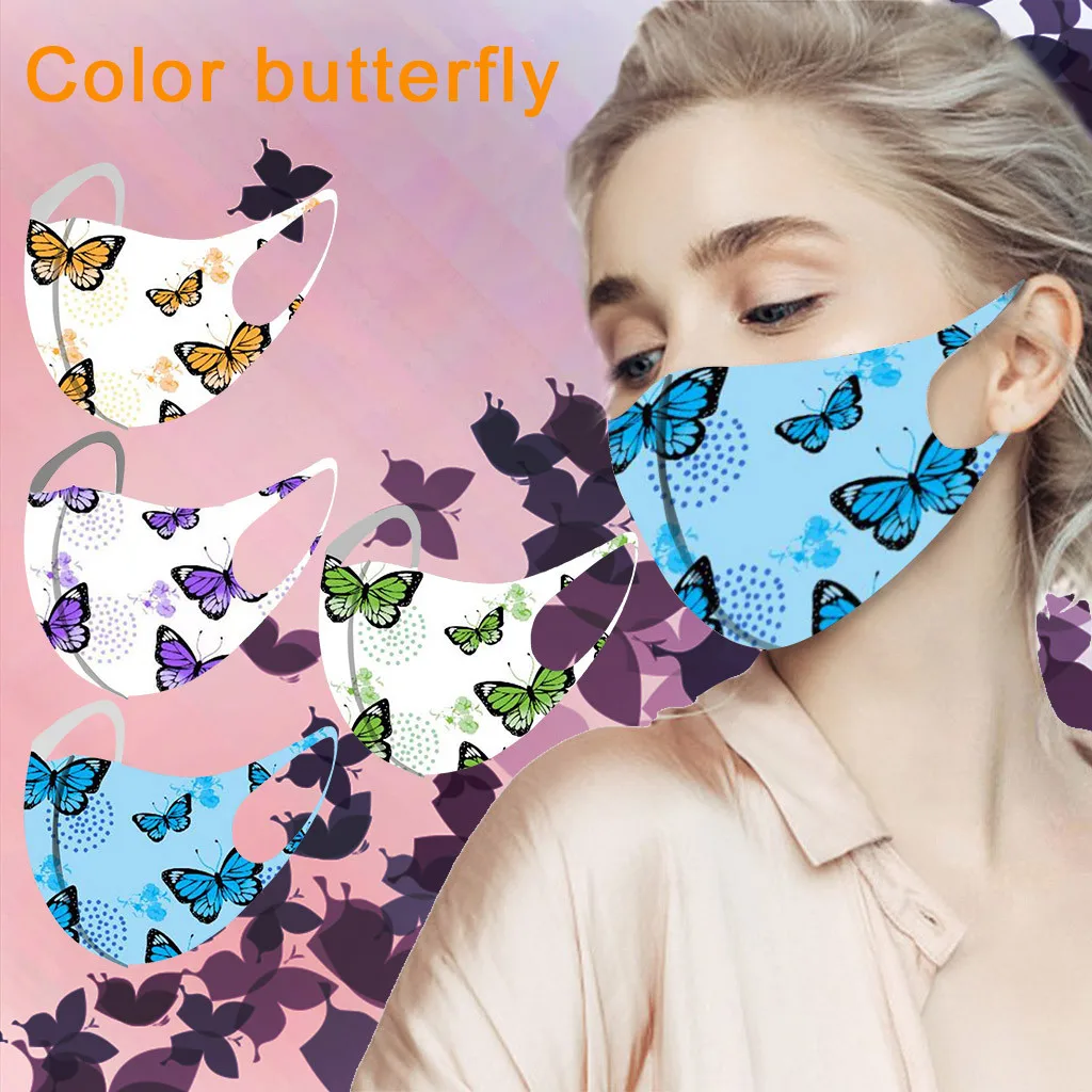 1PC 3D Print Adult Butterfly Cloth Mask sun Protection Reuseable Washable Breathable Face Mask 2020 masque adulte réutilisable F
1PC 3D Print Adult Butterfly Cloth Mask sun Protection Reuseable Washable Breathable Face Mask 2020 masque adulte réutilisable F