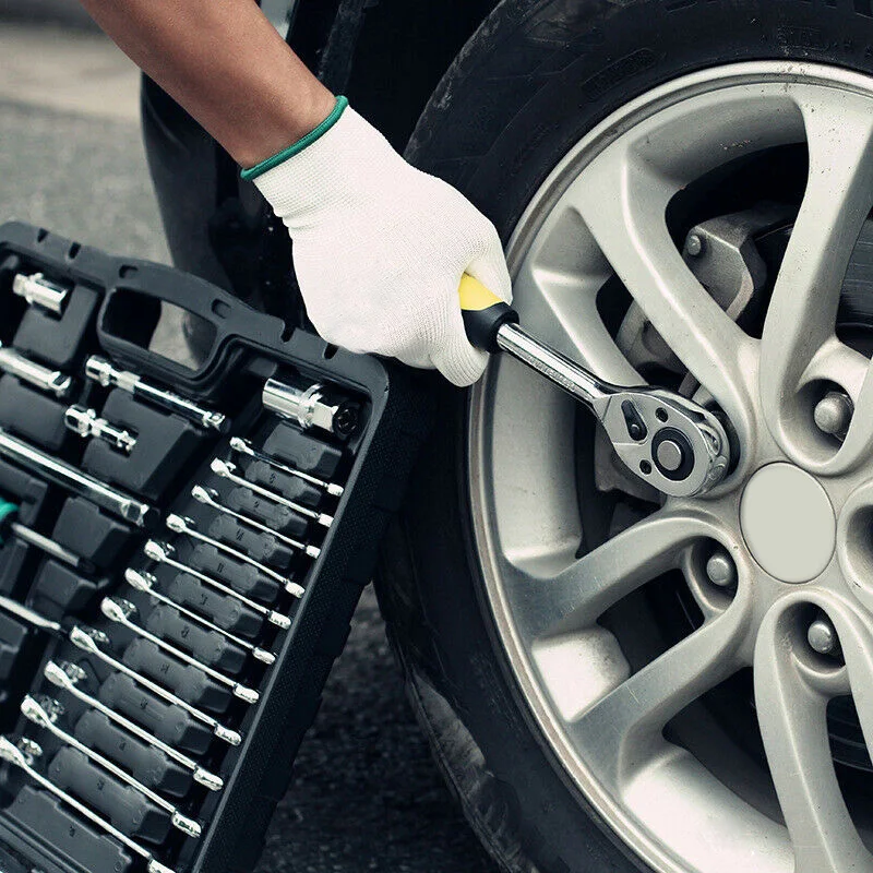 Freeshiping 2020 New Car Universal 46Pcs/Set Spanner Socket Screwdriver 1/4\" Car Repair Tool Ratchet Wrench Box Kit
Freeshiping 2020 New Car Universal 46Pcs/Set Spanner Socket Screwdriver 1/4\" Car Repair Tool Ratchet Wrench Box Kit