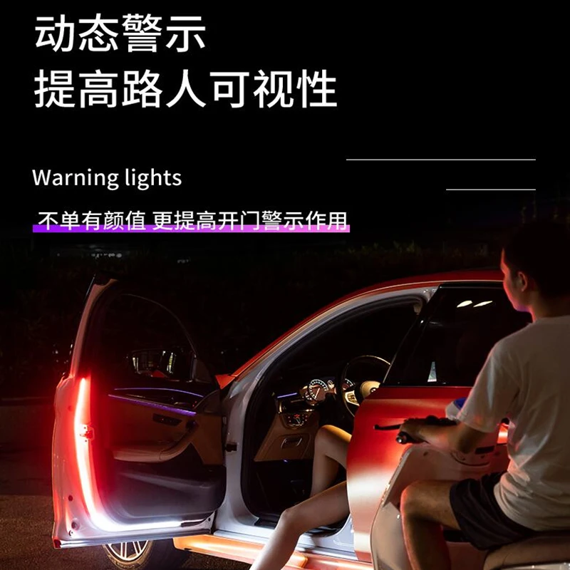 2PCS Door streamer lamp led car decorative lamp General running water light guide bar anti-collision and anti-explosion flashove
2PCS Door streamer lamp led car decorative lamp General running water light guide bar anti-collision and anti-explosion flashove
