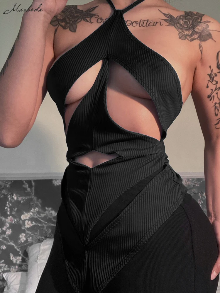 Macheda Spring neckwear hollow-out bodice triangle extended bellyband women's can be worn on both sides sexy fashion women's top
Macheda Spring neckwear hollow-out bodice triangle extended bellyband women's can be worn on both sides sexy fashion women's top