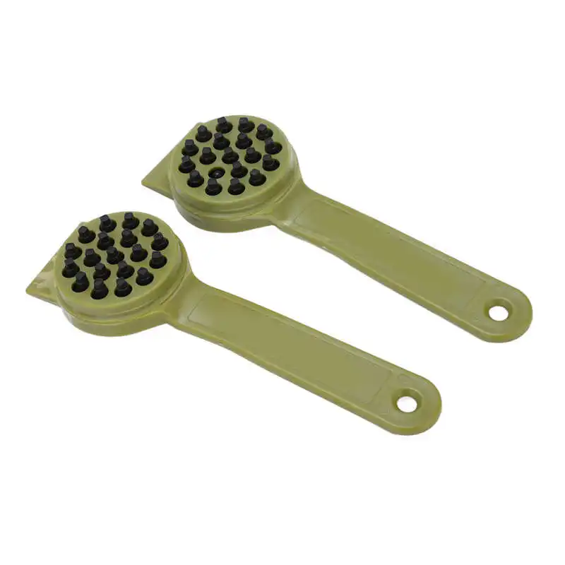 2pcs Fish Skin Brush Scraping Fishing Scale Brush Fast Remove Fish Knife Cleaning Peeler Scaler Fishing Tool
2pcs Fish Skin Brush Scraping Fishing Scale Brush Fast Remove Fish Knife Cleaning Peeler Scaler Fishing Tool