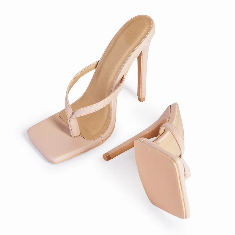 Summer New Fashion Women Mules High Heels Slippers Party Sandals Sexy Square Open-toed Heel High Quality Shoes Plus Size 46
Summer New Fashion Women Mules High Heels Slippers Party Sandals Sexy Square Open-toed Heel High Quality Shoes Plus Size 46