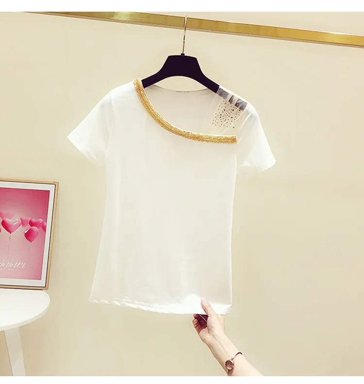 T-Shirts Short Sleeve Girls Power Outfit T Shirts Women Tops Casual Tees Black
T-Shirts Short Sleeve Girls Power Outfit T Shirts Women Tops Casual Tees Black