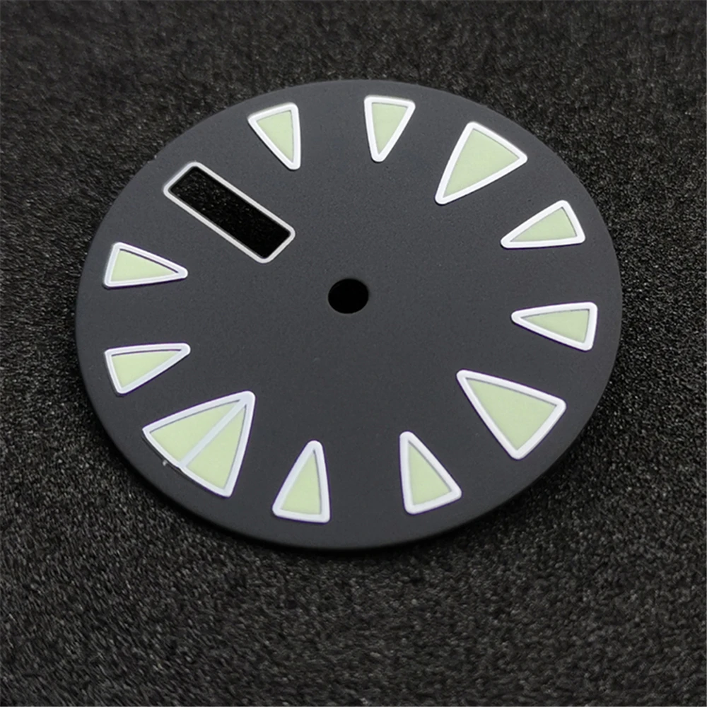 28.5mm Replacement Watch Dial with Luminous for NH36 SKX007/009 SBBN033/SBDX017 Watch Movement Dial
28.5mm Replacement Watch Dial with Luminous for NH36 SKX007/009 SBBN033/SBDX017 Watch Movement Dial