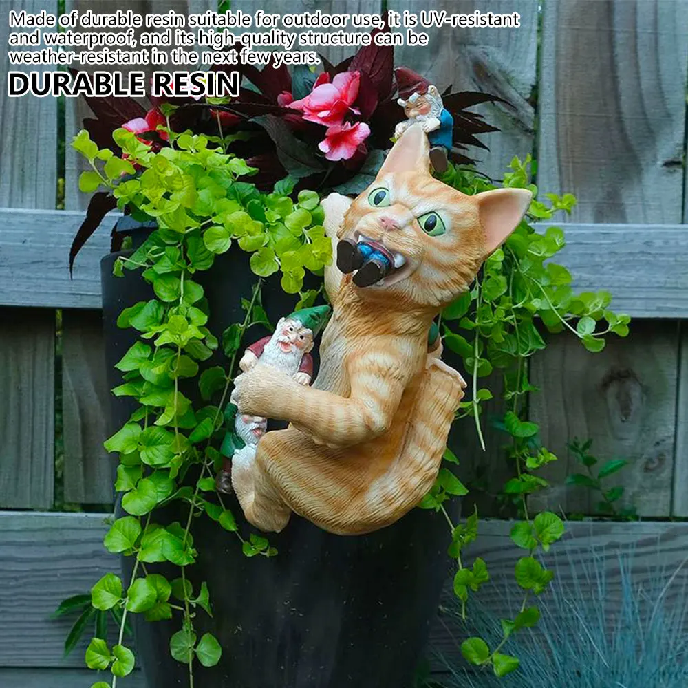 Novelty Cat Eating Dwarf Garden Statue Dwarf Resin Figurine Garden Decoration Outdoor Animal Gnome Ornament Decor Tuin Decoratie
Novelty Cat Eating Dwarf Garden Statue Dwarf Resin Figurine Garden Decoration Outdoor Animal Gnome Ornament Decor Tuin Decoratie