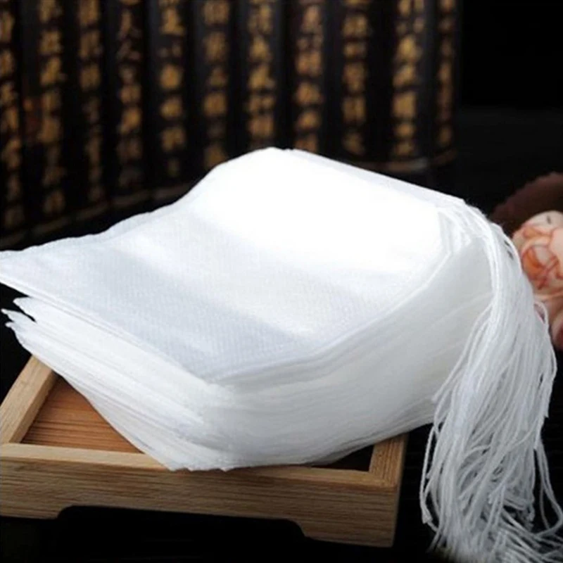 Disposable tea bags filter bags for tea battest group with string healed seal, food grade non-woven fabric spice filters tea bag
Disposable tea bags filter bags for tea battest group with string healed seal, food grade non-woven fabric spice filters tea bag