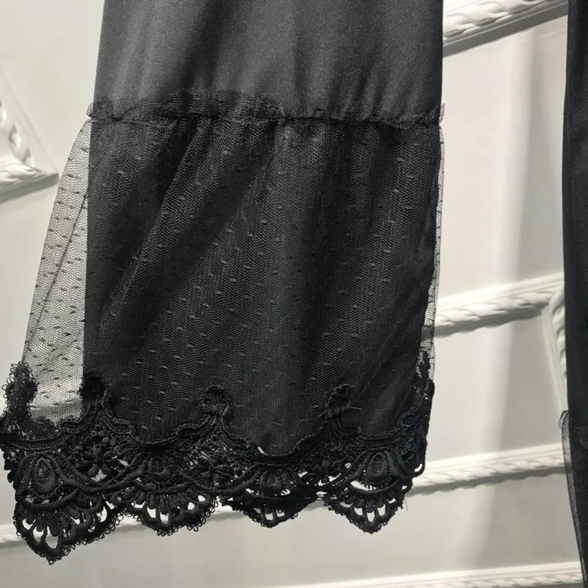 Fashion Black Lace Open Abaya Muslim Women Elegant Dubai Cardigan Lace Robe Dress With Belt arab costume Turkish Abaya Dresses
Fashion Black Lace Open Abaya Muslim Women Elegant Dubai Cardigan Lace Robe Dress With Belt arab costume Turkish Abaya Dresses