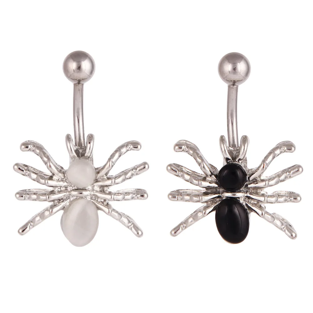 Punk Stainless Steel Belly Button Rings Creative Spider Navel Ring Unisex Fashion Body Piercing Jewelry
Punk Stainless Steel Belly Button Rings Creative Spider Navel Ring Unisex Fashion Body Piercing Jewelry