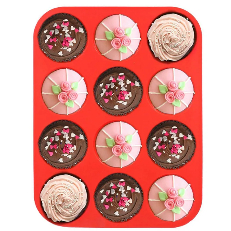 12 Lattices Silicone Cake Fondant Cupcake Decorating Cake Tools Forms for Cookies Accessories Kitchen Biscuit Tool Bakeware
12 Lattices Silicone Cake Fondant Cupcake Decorating Cake Tools Forms for Cookies Accessories Kitchen Biscuit Tool Bakeware