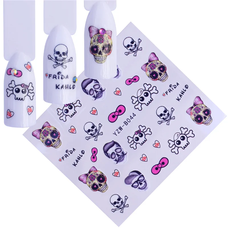FWC 22 Designs Available Pirate/Halloween Water Transfer Nail Art Sticker Decal Slider Manicure Wraps Tool Tips
FWC 22 Designs Available Pirate/Halloween Water Transfer Nail Art Sticker Decal Slider Manicure Wraps Tool Tips