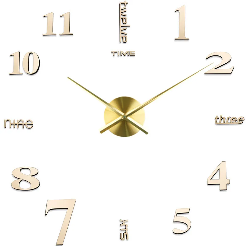 Home Decor Living Room Creative 3D Wall Clock Acrylic DIY Wall Clock Removable Art Decal Stickers Quartz Needle
Home Decor Living Room Creative 3D Wall Clock Acrylic DIY Wall Clock Removable Art Decal Stickers Quartz Needle
