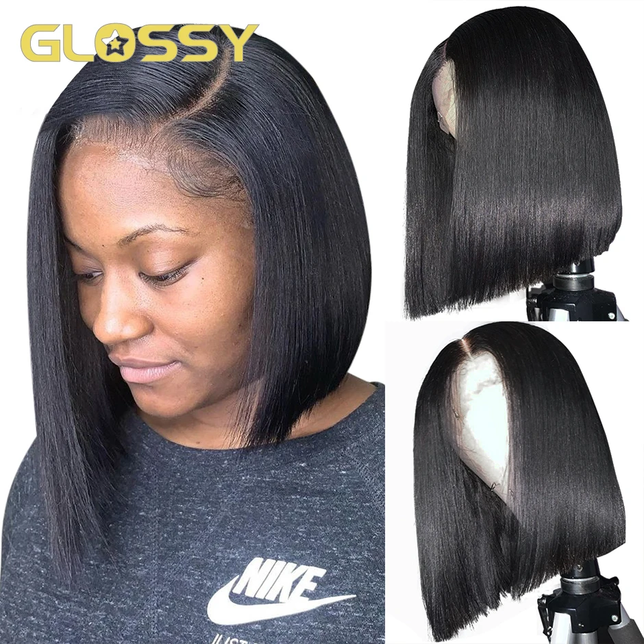Malaysian Lace Front Human Hair Wigs Straight Bob Wigs 13x4 Lace Frontal Wigs for Black Women Transparent Lace Wig
Malaysian Lace Front Human Hair Wigs Straight Bob Wigs 13x4 Lace Frontal Wigs for Black Women Transparent Lace Wig