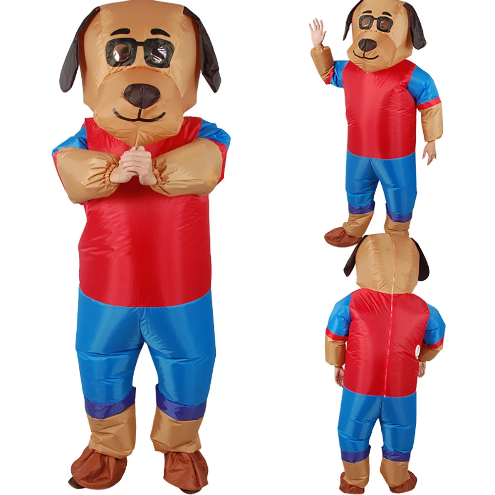 Dog Inflatable Costume Halloween For Adult Inflatable Christmas Fancy Dress Mascot Cosplay Air Blow Up Suit For Party Jumpsuit
Dog Inflatable Costume Halloween For Adult Inflatable Christmas Fancy Dress Mascot Cosplay Air Blow Up Suit For Party Jumpsuit