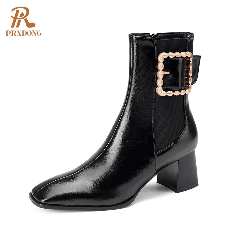 2021 Patent Leather Women Ankle Boots High Heel Female Shoes Zipper Square Toe Concise Classic British Style Brown Black Autumn
2021 Patent Leather Women Ankle Boots High Heel Female Shoes Zipper Square Toe Concise Classic British Style Brown Black Autumn