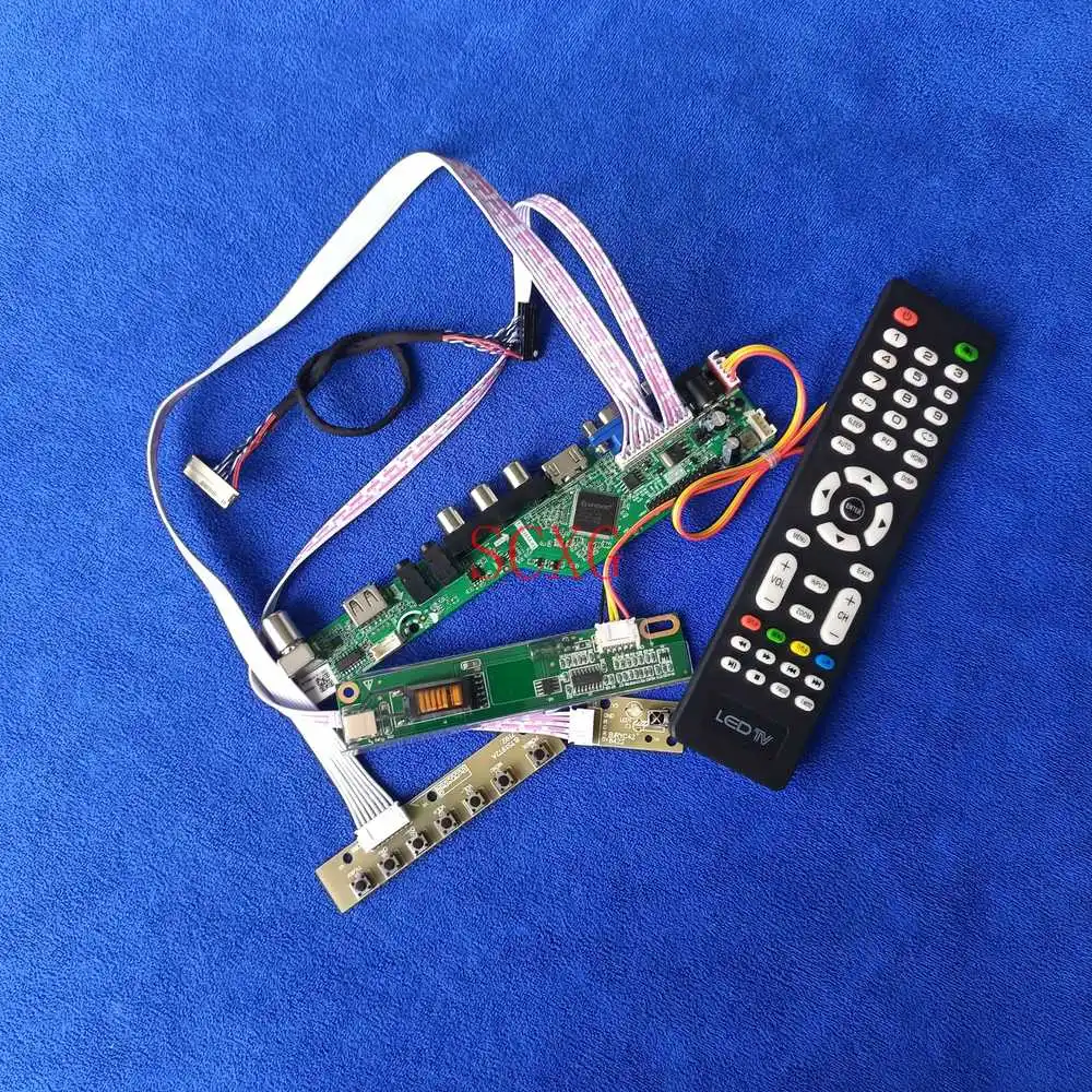 Подходит для LP154WX2-TL01 LP154WX5-TLA1/TLB1/TLC1 Комплект сигнал аналоговый USB VGA AV, совместимому с HDMI 1280*800 30-контактный LVDS 1-CCFL управляющая плата
Подходит для LP154WX2-TL01 LP154WX5-TLA1/TLB1/TLC1 Комплект сигнал аналоговый USB VGA AV, совместимому с HDMI 1280*800 30-контактный LVDS 1-CCFL управляющая плата