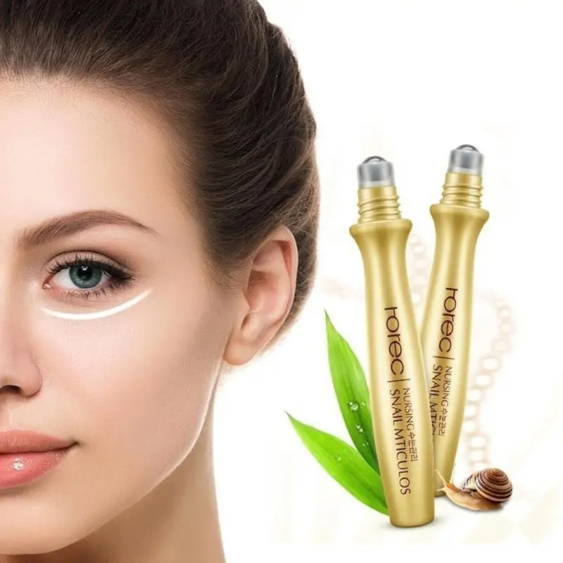 Moisturizing Eyes Snails Skin Care Remover Dark Circles Bags Massage Ball Cream Under Eye Slide Anti-Puffiness Essence M6O5
Moisturizing Eyes Snails Skin Care Remover Dark Circles Bags Massage Ball Cream Under Eye Slide Anti-Puffiness Essence M6O5