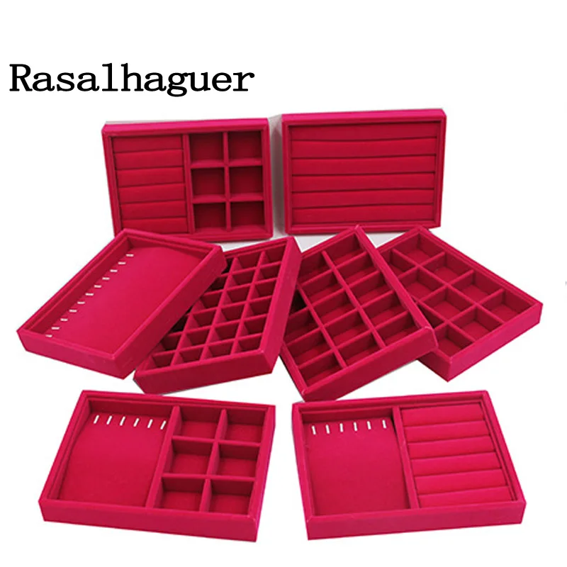 New Fashion Red Velvet Jewelry Packaging Gift Box Earrings Rings Display Tray Jewellery Organizer Stand Drawer Storage Case
New Fashion Red Velvet Jewelry Packaging Gift Box Earrings Rings Display Tray Jewellery Organizer Stand Drawer Storage Case