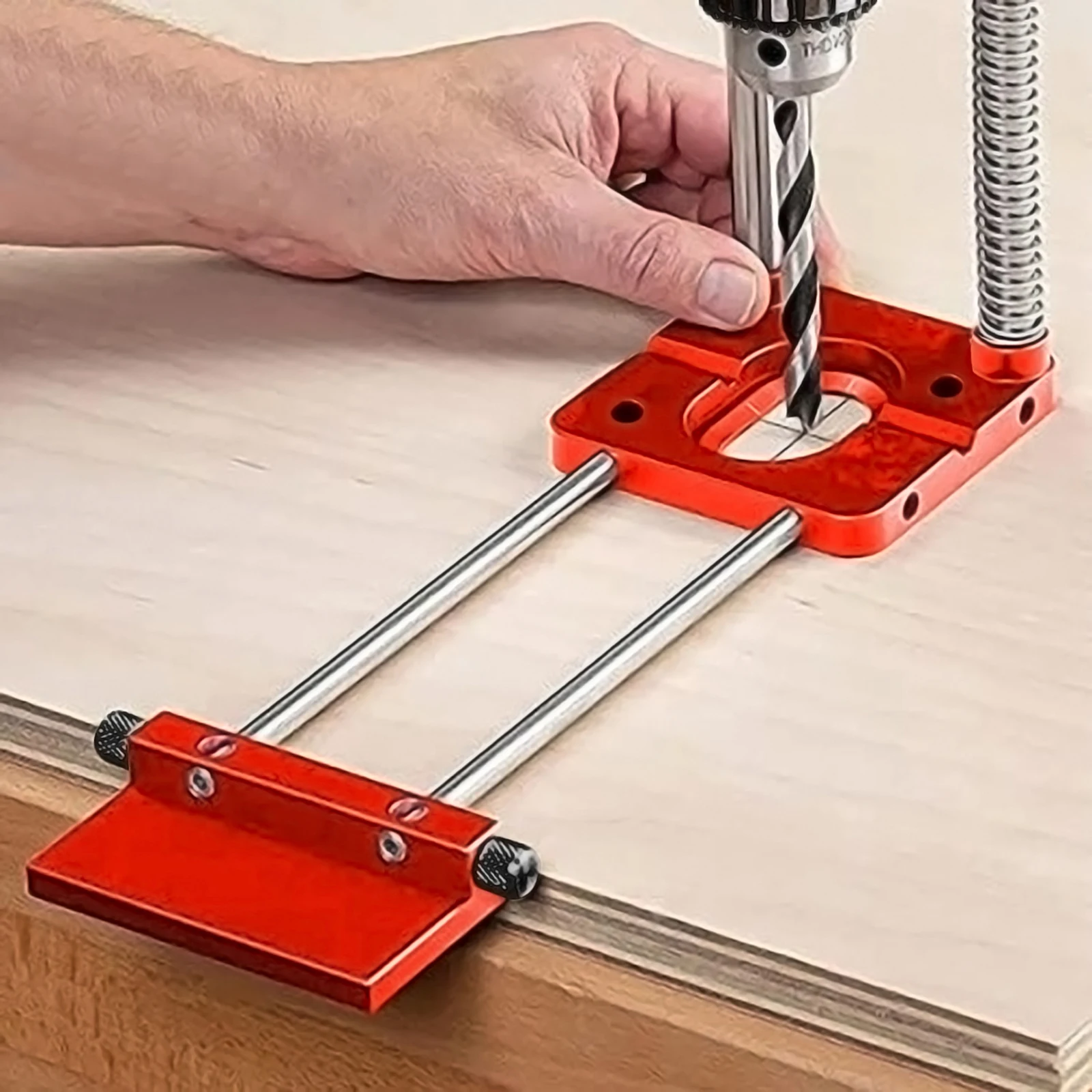 Drilling Locator Adjustable Punch Locator Drill Template Guide Tool Alloy Steel Drill Punch Locator Woodworking DIY Tool
Drilling Locator Adjustable Punch Locator Drill Template Guide Tool Alloy Steel Drill Punch Locator Woodworking DIY Tool