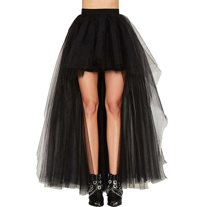 4 Colors Skirt Fashion Women Long Tulle Skirt Elegant Princess Sexy Style Irregular Mesh Tutu Skirts Vintage Mini Puffy Skirt
4 Colors Skirt Fashion Women Long Tulle Skirt Elegant Princess Sexy Style Irregular Mesh Tutu Skirts Vintage Mini Puffy Skirt