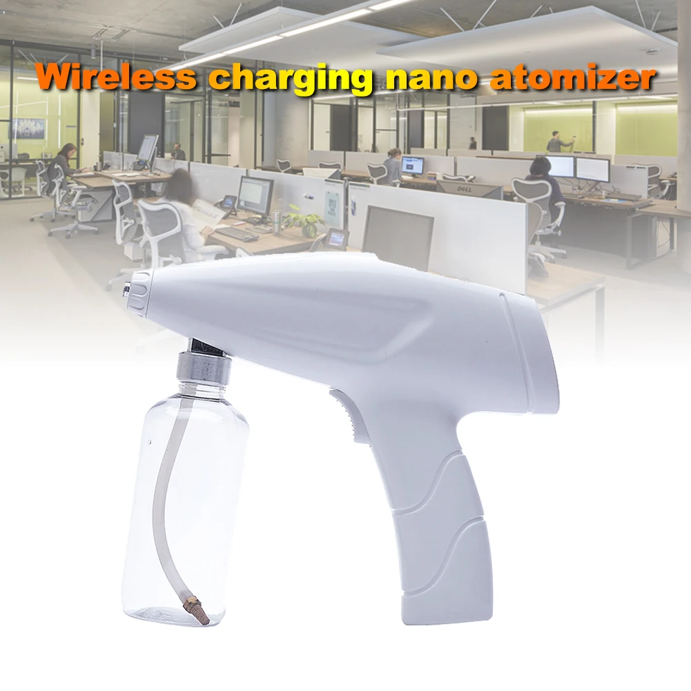 Handheld Wireless Nano Disinfection Atomization Spray Machine Portable Spray for Epidemic Prevention Disinfection Sterilization
Handheld Wireless Nano Disinfection Atomization Spray Machine Portable Spray for Epidemic Prevention Disinfection Sterilization