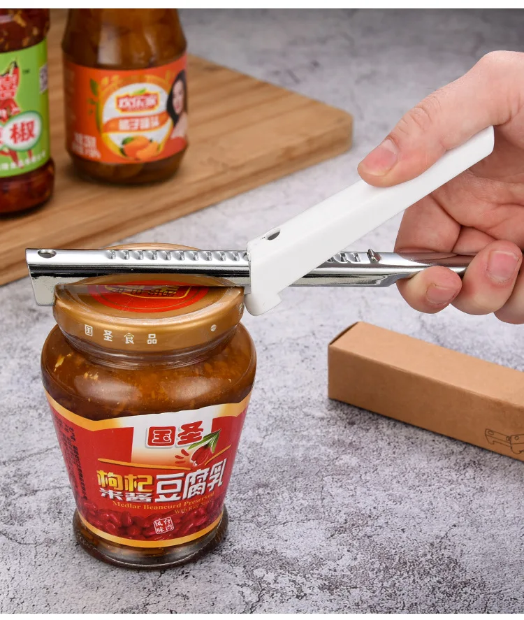 1PC Multifunctional Beer Bottle Opener Stainless Steel Adjustable Can Opener Manual Jar Lid Opener Gripper Kitchen Supplies Tool
1PC Multifunctional Beer Bottle Opener Stainless Steel Adjustable Can Opener Manual Jar Lid Opener Gripper Kitchen Supplies Tool