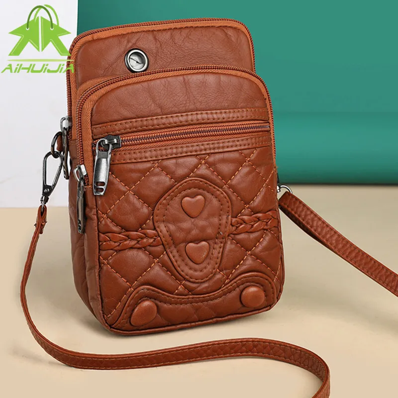 Fashion Designer Messenger Bag Mobile Phone Bag High Quality Shoulder Bags for Women 2021 New Pu Leather Female Small Handbag
Fashion Designer Messenger Bag Mobile Phone Bag High Quality Shoulder Bags for Women 2021 New Pu Leather Female Small Handbag