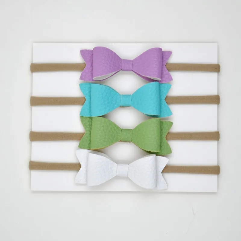4Pcs/Set Children Nylon Elastic Headband Leather Bowknot Hairbands For Kids Photograph Accessories Bandeau
4Pcs/Set Children Nylon Elastic Headband Leather Bowknot Hairbands For Kids Photograph Accessories Bandeau