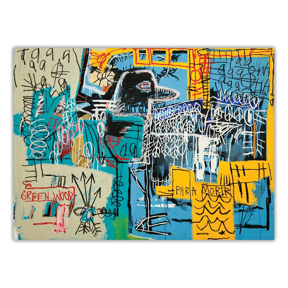 Holover Jean Michel Basquiat "Bird On Money"Abstract Graffiti Canvas Oil Painting Poster Wall Art Aesthetic Home Interior Decor
Holover Jean Michel Basquiat "Bird On Money"Abstract Graffiti Canvas Oil Painting Poster Wall Art Aesthetic Home Interior Decor