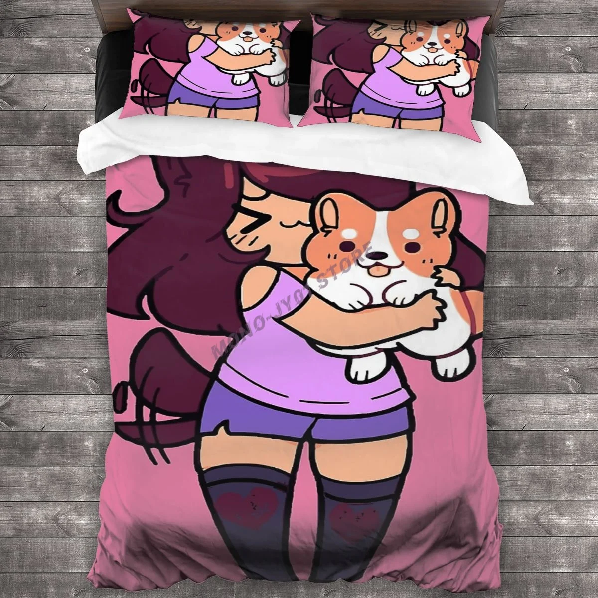 Aphmau Cute With Her Dog Bedding Set Duvet Cover Pillowcases Comforter Bedding Sets Bedclothes
Aphmau Cute With Her Dog Bedding Set Duvet Cover Pillowcases Comforter Bedding Sets Bedclothes