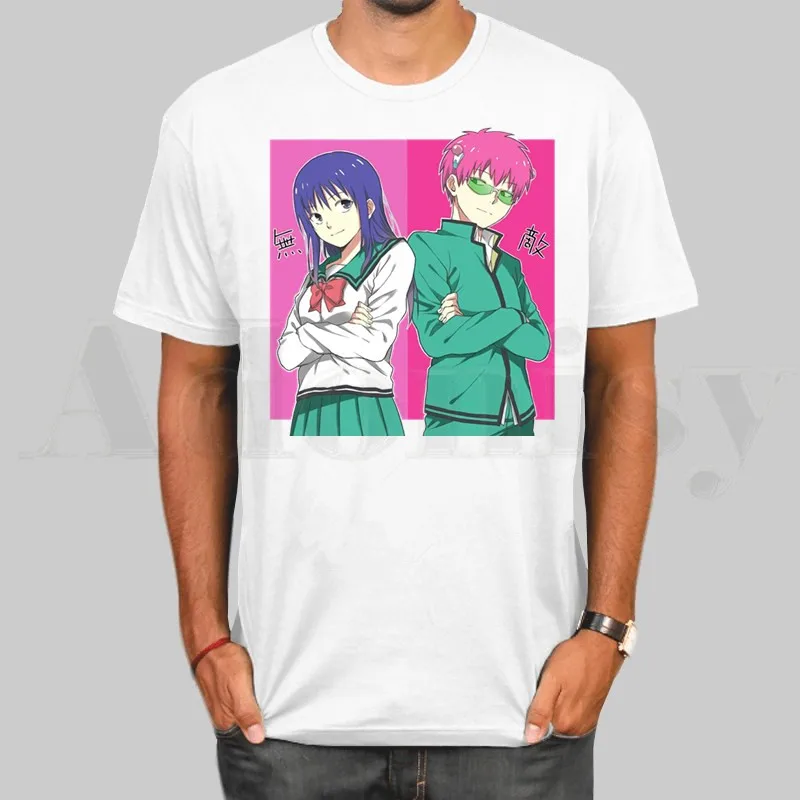 The Disastrous Life Of Saiki K Kusuo No Psi Nan T Shirts Fashion Men and Women T-shirt Short Sleeve Unisex Tshirt Streetwear
The Disastrous Life Of Saiki K Kusuo No Psi Nan T Shirts Fashion Men and Women T-shirt Short Sleeve Unisex Tshirt Streetwear