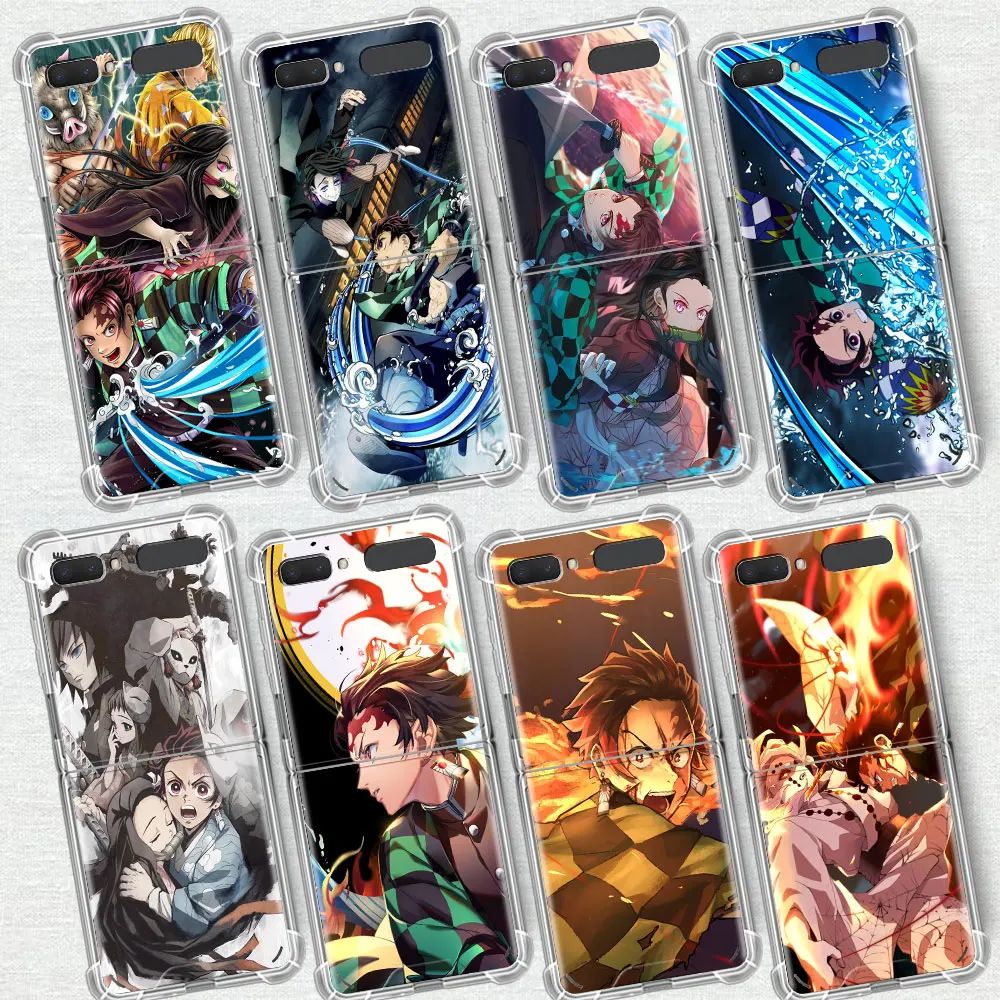 Hot Anime Demon Slayer Phone Case Cover For Samsung Galaxy Z Flip3 Transparent Coque For Galaxy Z Flip 5G Airbag Shell Housing
Hot Anime Demon Slayer Phone Case Cover For Samsung Galaxy Z Flip3 Transparent Coque For Galaxy Z Flip 5G Airbag Shell Housing