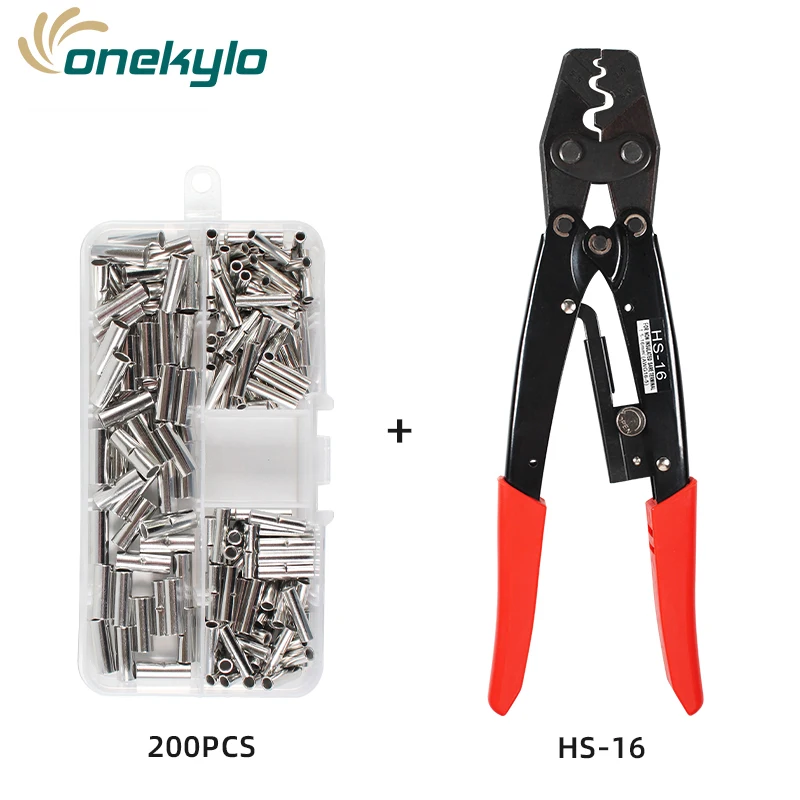 hs-16 Crimper Tools Copper Tinned Splice Crimp 22-10 AWG Terminal Sleeve Connectors 10mm Cable Heat Shrink Tube Sleeving Kits
hs-16 Crimper Tools Copper Tinned Splice Crimp 22-10 AWG Terminal Sleeve Connectors 10mm Cable Heat Shrink Tube Sleeving Kits
