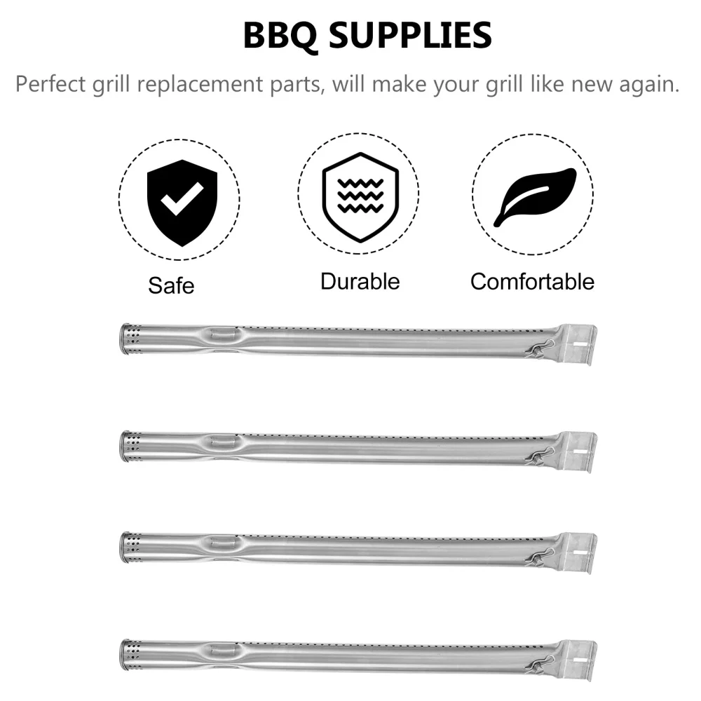 4pcs Gas Oven Accessories Grill Burner Replacement Parts Grill Burner Tubes
4pcs Gas Oven Accessories Grill Burner Replacement Parts Grill Burner Tubes