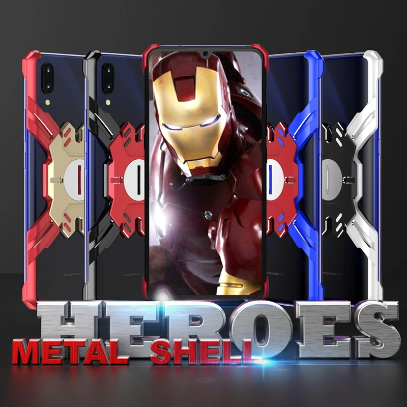 For VIVO X23 Luxury Metal Shockproof Phone Case for VIVO IQOO Aluminum Metal Full Protective Back Cover
For VIVO X23 Luxury Metal Shockproof Phone Case for VIVO IQOO Aluminum Metal Full Protective Back Cover