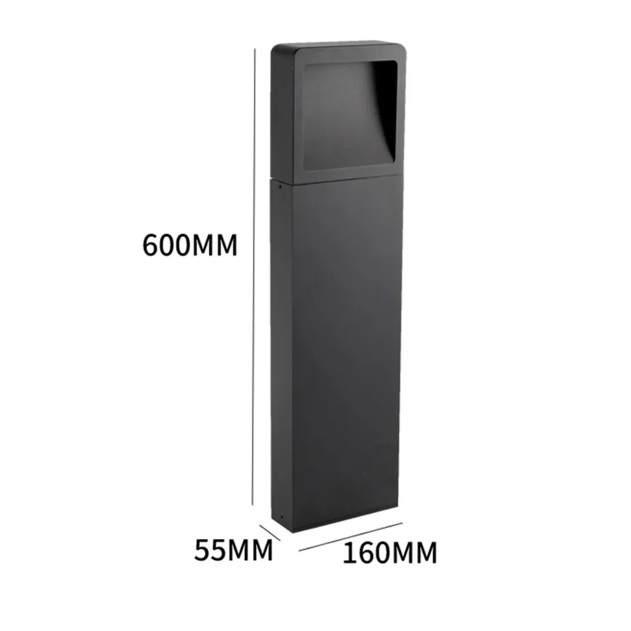 60CM Waterproof Garden Pillar Lawn Light Outdoor Landscape Road Pathway Lawn Lamps Villa Hotel Courtyard Street Bollards Lamp
60CM Waterproof Garden Pillar Lawn Light Outdoor Landscape Road Pathway Lawn Lamps Villa Hotel Courtyard Street Bollards Lamp