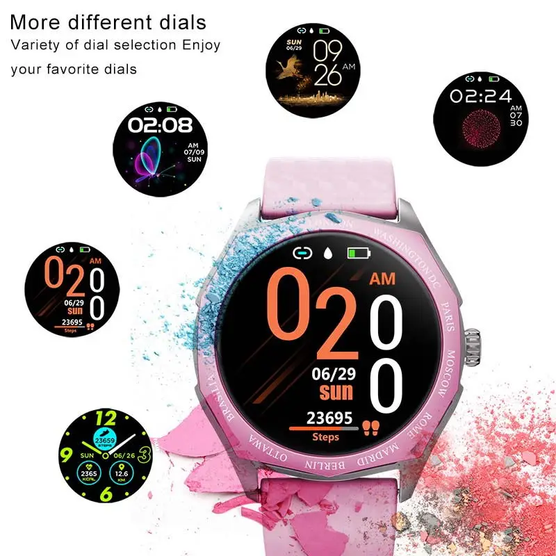 LIGE New Women Smart Watch Heart Rate Monitor Pulse Blood Pressure Sport IP67 Waterproof Variable Color Strap Women Smartwatch
LIGE New Women Smart Watch Heart Rate Monitor Pulse Blood Pressure Sport IP67 Waterproof Variable Color Strap Women Smartwatch